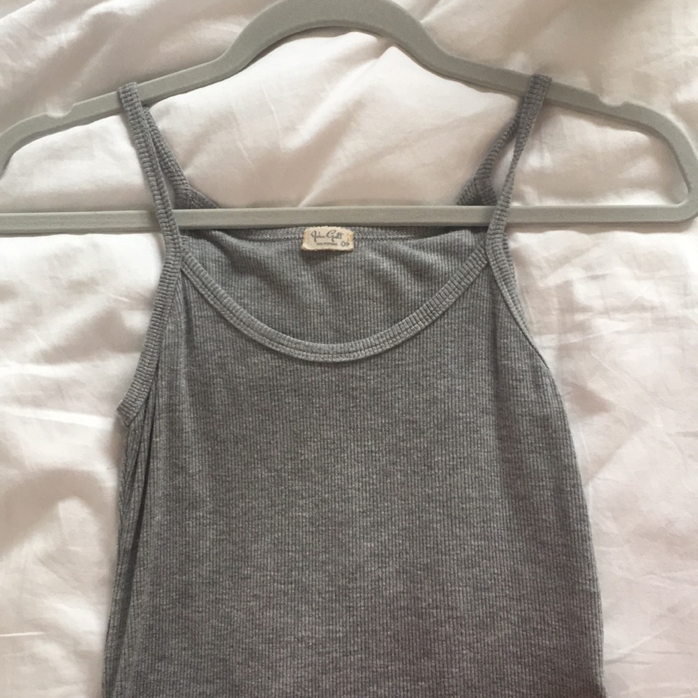 Brandy Melville grey tank top